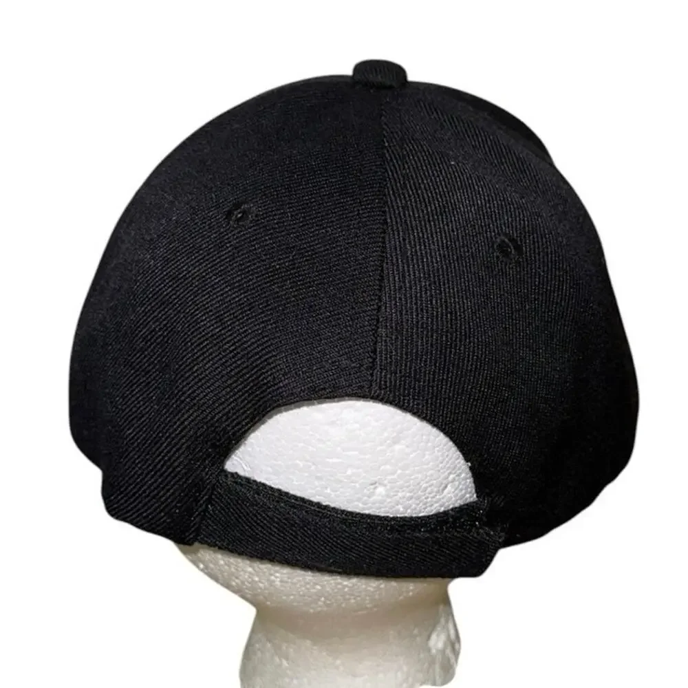 Oklahoma Black Embroidered Baseball Cap Adjustable Dad Hat State Souvenir OS
